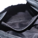 LOEWE Shoulder Bag Leather Black Gold Auth bs32447-22