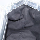 Chloe Tote Bag Leather Silver Auth bs32448-21