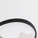 VALENTINO Hand Bag Leather Black Gold Auth bs32449-9