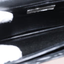 SAINT LAURENT Business Bag Leather Black Silver Auth bs32456-12