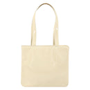 CHANEL Tote Bag Patent leather Beige Gold CC Auth bs32462-3