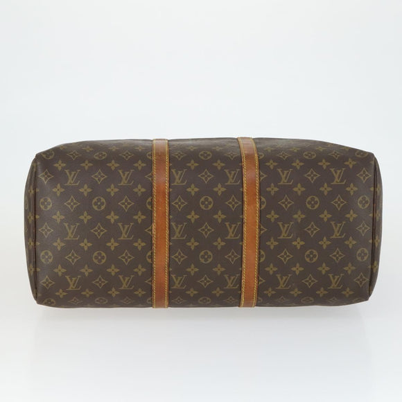 LOUIS VUITTON Monogram Keepall 50 Boston Bag M41426 LV Auth bs32470