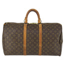 LOUIS VUITTON Monogram Keepall 50 Boston Bag M41426 LV Auth bs32470-2