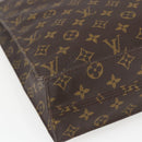 LOUIS VUITTON Monogram Sac Plat Hand Bag M51140 LV Auth bs32476-14