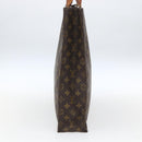 LOUIS VUITTON Monogram Sac Plat Hand Bag M51140 LV Auth bs32476-3