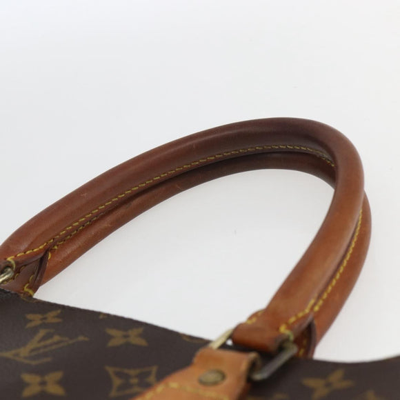 LOUIS VUITTON Monogram Sac Plat Hand Bag M51140 LV Auth bs32476