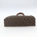 LOUIS VUITTON Monogram Sac Plat Hand Bag M51140 LV Auth bs32476-5
