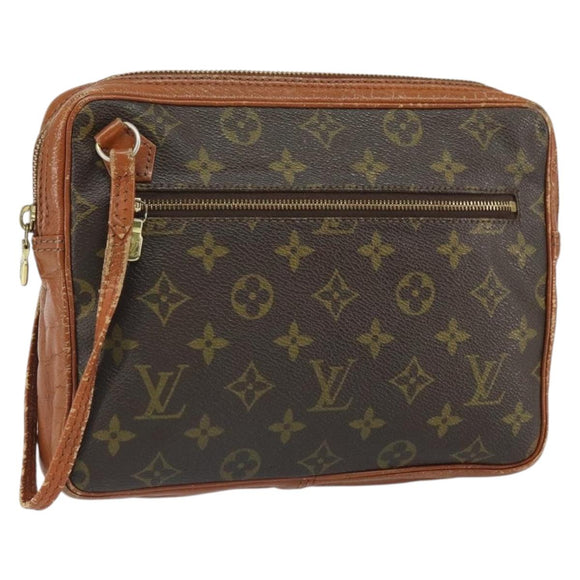 LOUIS VUITTON Monogram Pochette Sports Clutch Bag N0.183 LV Auth bs32480