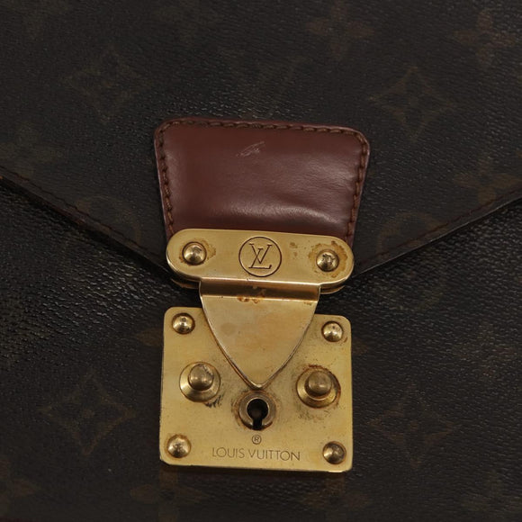 LOUIS VUITTON Monogram Monceau 28 Hand Bag M51185 LV Auth bs32481