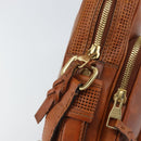 LOUIS VUITTON Quirvequia Trotteur MM Bag Leather Brown M95321 LV Auth bs32483-10