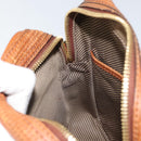 LOUIS VUITTON Quirvequia Trotteur MM Bag Leather Brown M95321 LV Auth bs32483-20
