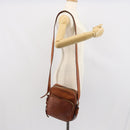 LOUIS VUITTON Quirvequia Trotteur MM Bag Leather Brown M95321 LV Auth bs32483-23