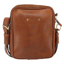 LOUIS VUITTON Quirvequia Trotteur MM Bag Leather Brown M95321 LV Auth bs32483-2