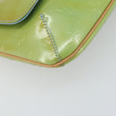 LOUIS VUITTON Monogram Vernis Thompson Street Bag Baby Blue M91009 Auth bs32484-14