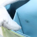 LOUIS VUITTON Monogram Vernis Thompson Street Bag Baby Blue M91009 Auth bs32484-12