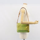LOUIS VUITTON Monogram Vernis Thompson Street Bag Baby Blue M91009 Auth bs32484-21