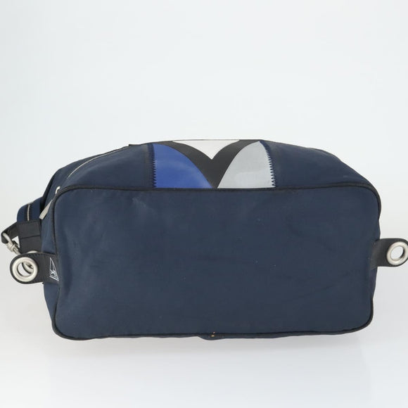 LOUIS VUITTON LV Cup jenker Boston Bag 2way Navy M80703 LV Auth bs32488