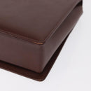 VALENTINO Hand Bag Leather 2way Brown Gold Auth bs32494-17