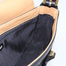 BALLY Shoulder Bag Leather Black Gold Auth bs32496-21