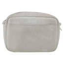 BALENCIAGA Shoulder Bag Leather White Silver 489812 Auth bs32497-3