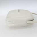 BALENCIAGA Shoulder Bag Leather White Silver 489812 Auth bs32497-5