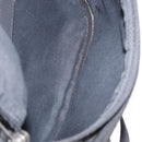 BALENCIAGA Body Bag Canvas Black 482389 Auth bs32498-11