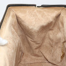 CELINE Tote Bag Canvas Blue Gold Auth bs32501-18