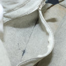 HERMES Sac Arne MM Hand Bag Canvas Gray Silver Auth bs32502-21