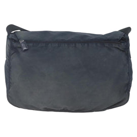 PRADA Shoulder Bag Nylon Navy Silver Auth bs32507 - 0