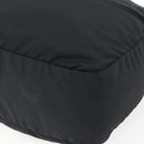 PRADA Tote Bag Nylon Black Silver Auth bs32508-8