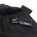 PRADA Tote Bag Nylon Black Silver Auth bs32508-9