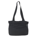 PRADA Tote Bag Nylon Black Silver Auth bs32508-2