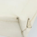 PRADA Hand Bag Patent leather White Clear Auth bs32510-15