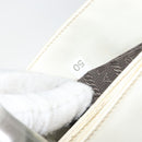 PRADA Hand Bag Patent leather White Clear Auth bs32510-12
