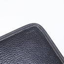 Gianni Versace Business Bag Leather Black Gold Auth bs32513-17