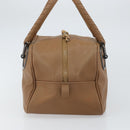 BOTTEGA VENETA Hand Bag Leather Brown Auth bs32515-4