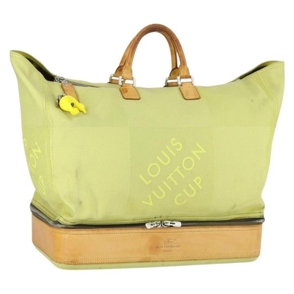 LOUIS VUITTON Damier Geant Southern Cross Bag Canvas Yellow M80631 Auth bs32516