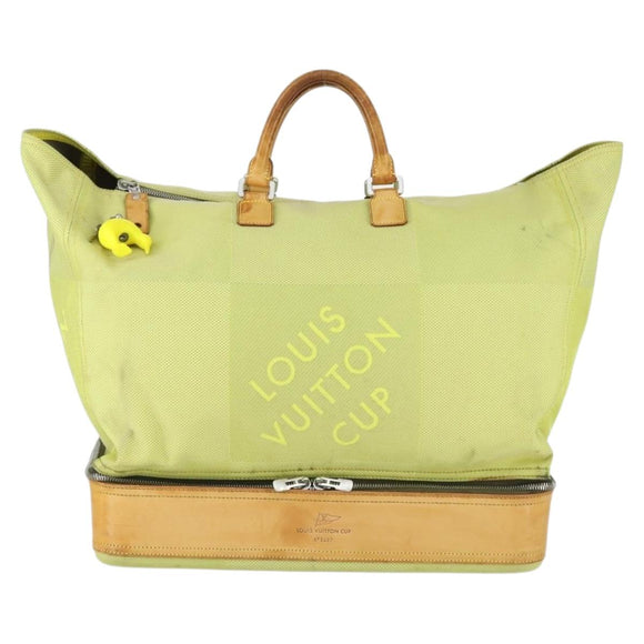LOUIS VUITTON Damier Geant Southern Cross Bag Canvas Yellow M80631 Auth bs32516