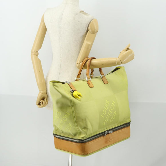 LOUIS VUITTON Damier Geant Southern Cross Bag Canvas Yellow M80631 Auth bs32516