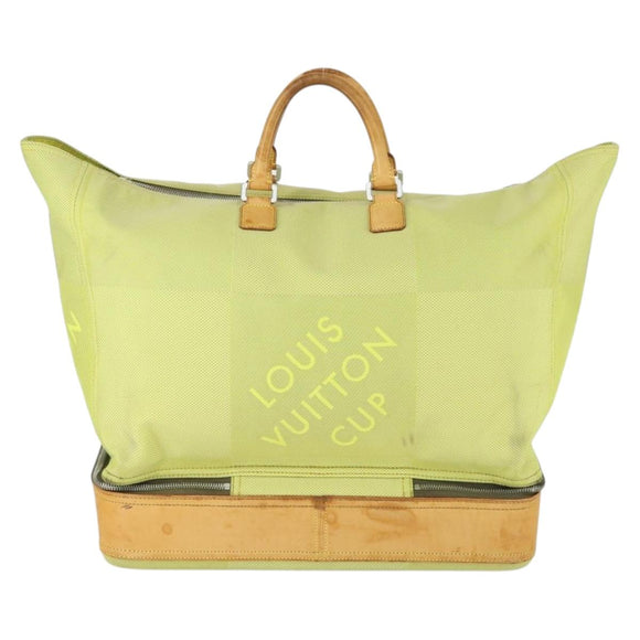 LOUIS VUITTON Damier Geant Southern Cross Bag Canvas Yellow M80631 Auth bs32516