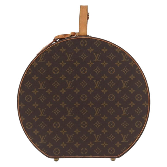 LOUIS VUITTON Monogram Hat Case Boite Chapeau 40 Case M23624 LV Auth bs32517