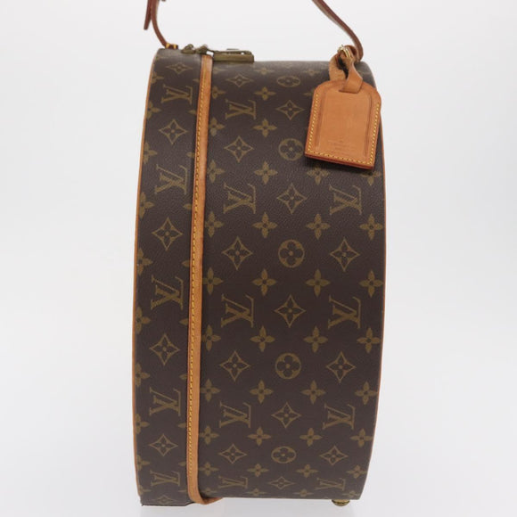 LOUIS VUITTON Monogram Hat Case Boite Chapeau 40 Case M23624 LV Auth bs32517