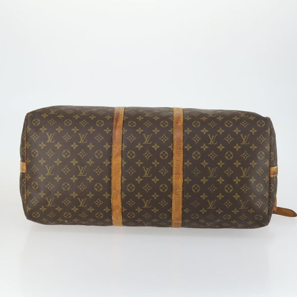 LOUIS VUITTON Monogram Keepall Bandouliere 60 Boston Bag M41412 LV Auth bs32518