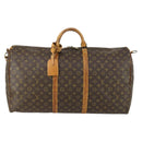 LOUIS VUITTON Monogram Keepall Bandouliere 60 Boston Bag M41412 LV Auth bs32518-13