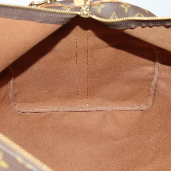 LOUIS VUITTON Monogram Keepall Bandouliere 60 Boston Bag M41412 LV Auth bs32518