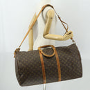 LOUIS VUITTON Monogram Keepall Bandouliere 60 Boston Bag M41412 LV Auth bs32518-24