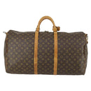 LOUIS VUITTON Monogram Keepall Bandouliere 60 Boston Bag M41412 LV Auth bs32518-2