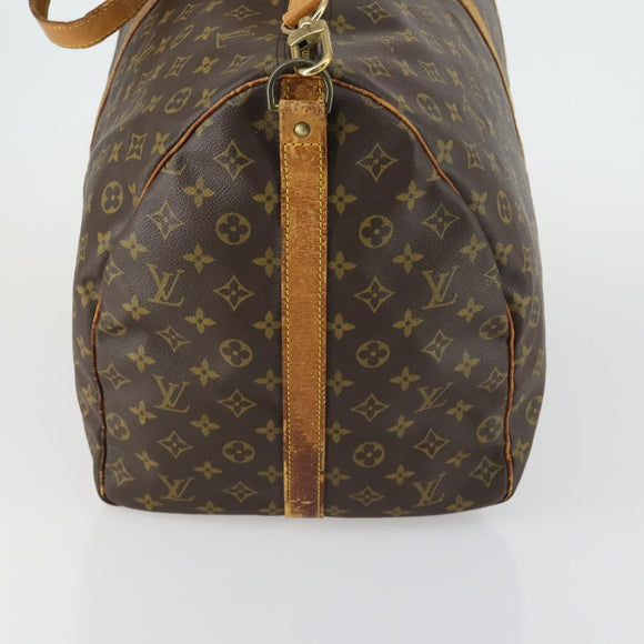 LOUIS VUITTON Monogram Keepall Bandouliere 60 Boston Bag M41412 LV Auth bs32518