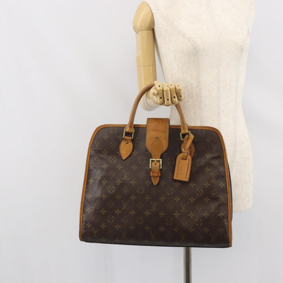 LOUIS VUITTON Monogram Rivoli Hand Bag M53380 LV Auth bs32522