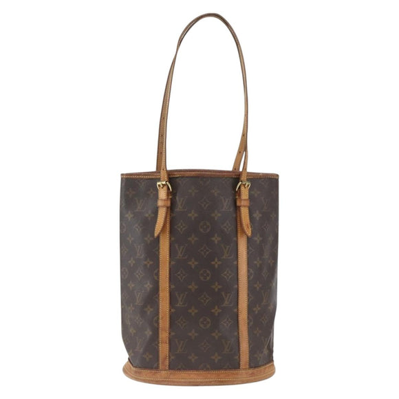 LOUIS VUITTON Monogram Bucket GM Shoulder Bag M42236 LV Auth bs32523